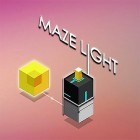 Avec le jeu Canard gravitationnel  pour Android téléchargez gratuitement Maze light: Power line puzzle sur le portable ou la tablette.