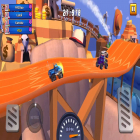 Avec le jeu Empire de pirates pour Android téléchargez gratuitement Nitro Jump Racing sur le portable ou la tablette.