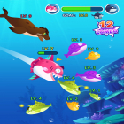 Avec le jeu Battlelands royale pour Android téléchargez gratuitement Ocean Domination - Fish.IO sur le portable ou la tablette.