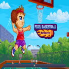 Avec le jeu West legends: 3V3 moba pour Android téléchargez gratuitement Pixel Basketball: Multiplayer sur le portable ou la tablette.