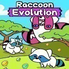 Avec le jeu Miitomo pour Android téléchargez gratuitement Raccoon evolution: Make cute mutant coons sur le portable ou la tablette.