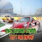 Avec le jeu Chibbi aventures pour Android téléchargez gratuitement Race driving school: Test car racing sur le portable ou la tablette.