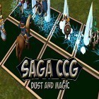 Avec le jeu Évasion Stellaire  pour Android téléchargez gratuitement Saga CCG: Dust and magic sur le portable ou la tablette.
