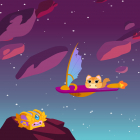 Avec le jeu Tir sur bulles  pour Android téléchargez gratuitement Sailor Cats 2: Space Odyssey sur le portable ou la tablette.