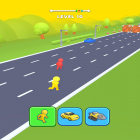 Avec le jeu Guntai  pour Android téléchargez gratuitement Shape Transform: Shifting Race sur le portable ou la tablette.