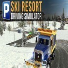 Avec le jeu Courses de moto mortelles  pour Android téléchargez gratuitement Ski resort: Driving simulator sur le portable ou la tablette.
