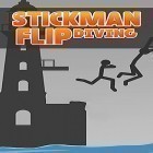 Avec le jeu Le Gribouillage Sautant pour Android téléchargez gratuitement Stickman flip diving sur le portable ou la tablette.