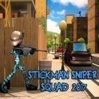 Avec le jeu Le Chasseur aux Dragons pour Android téléchargez gratuitement Stickman sniper squad 2017 sur le portable ou la tablette.