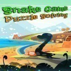 Avec le jeu Lame du dieu pour Android téléchargez gratuitement Strange snake game: Puzzle solving sur le portable ou la tablette.