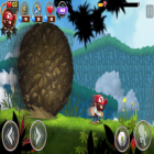 Avec le jeu  pour Android téléchargez gratuitement Super Jungle Jump sur le portable ou la tablette.