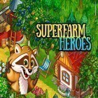 Avec le jeu Le Grand Voleur de Voiture: La Ville de Péché pour Android téléchargez gratuitement Superfarm heroes sur le portable ou la tablette.