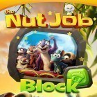 Avec le jeu Le Pinguin Aérien pour Android téléchargez gratuitement The nut job block puzzle sur le portable ou la tablette.