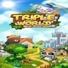 Avec le jeu Blanche-Neige méchante  pour Android téléchargez gratuitement Triple world: Animal friends build garden city sur le portable ou la tablette.