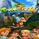 Avec le jeu 11 Piques pour Android téléchargez gratuitement Tropic trouble: A match 3 adventure builder sur le portable ou la tablette.