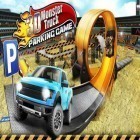 Avec le jeu La Denture pour Android téléchargez gratuitement Le camion-monstre 3D: le parking sur le portable ou la tablette.