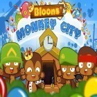 Avec le jeu Les Animaux contre les Orcs pour Android téléchargez gratuitement Bloons: Ville des singes  sur le portable ou la tablette.