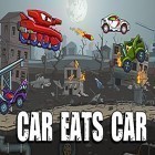 Avec le jeu Les Jeux Affamés: Les Aventures pour Android téléchargez gratuitement La voiture mange la voiture: Course sur le portable ou la tablette.