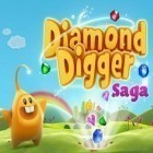 Avec le jeu Ronaldinho: Super course  pour Android téléchargez gratuitement Chercheur des diamants: Saga sur le portable ou la tablette.