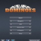 Avec le jeu  pour Android téléchargez gratuitement Les Dominos sur le portable ou la tablette.
