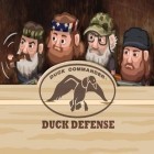 Avec le jeu Maîtres de la saccade  pour Android téléchargez gratuitement Commandant de canard: Défense des canards  sur le portable ou la tablette.