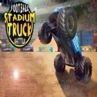 Avec le jeu Les Ailes de la Fureur pour Android téléchargez gratuitement Combat des camions dans le stade sur le portable ou la tablette.
