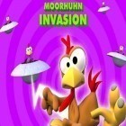 Avec le jeu Titan attaque!  pour Android téléchargez gratuitement Moorhuhn: Invasion  sur le portable ou la tablette.
