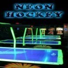 Avec le jeu Le Visage du Combattant pour Android téléchargez gratuitement Hockey de néon!  sur le portable ou la tablette.