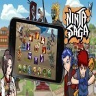 Avec le jeu Les Poules Ne Savent Pas Voler pour Android téléchargez gratuitement La Saga de Ninja sur le portable ou la tablette.