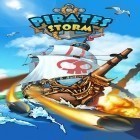 Avec le jeu Perdu à Baliboo pour Android téléchargez gratuitement Tempête de pirates: Batailles maritimes sur le portable ou la tablette.
