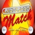Avec le jeu Arène de zombiland pour Android téléchargez gratuitement Match de Ring-Pong sur le portable ou la tablette.