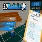 Avec le jeu Le Samouraï en Papier pour Android téléchargez gratuitement 3D Badminton sur le portable ou la tablette.