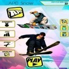 Avec le jeu Désert 51  pour Android téléchargez gratuitement Cascades de Snowboard sur le portable ou la tablette.