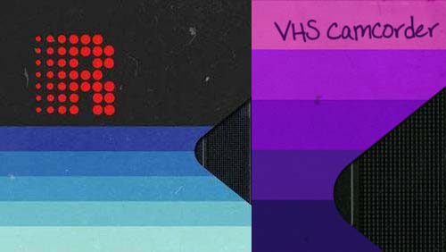 VHS caméra vidéo 