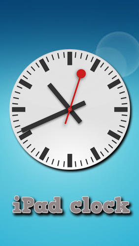 Télécharger l'app Horloge en style iPad gratuit pour les portables et les tablettes Android 2.1.