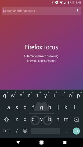 Firefox focus: Navigateur privé 
