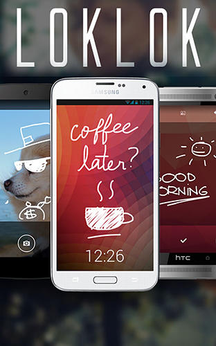 Télécharger l’app Messagerie LokLok: Dessinez sur l'écran de verrouillage gratuit pour les portables et les tablettes Android.