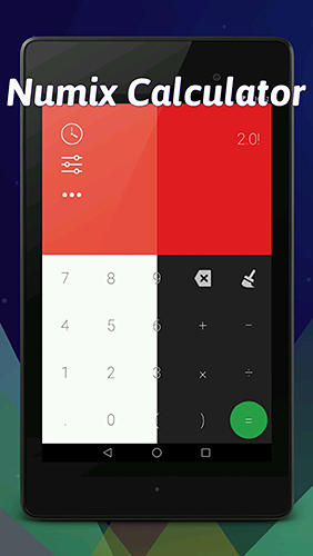 Télécharger l’app De système Numix machine à calculer gratuit pour les portables et les tablettes Android.