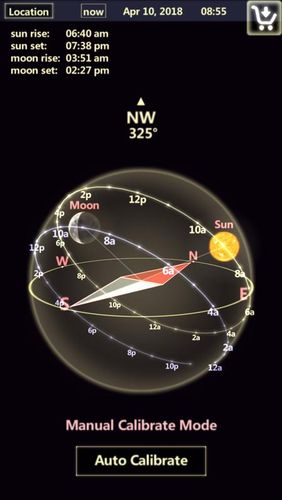 Tracker du Soleil et de la Lune 