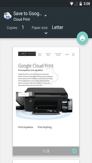 Imprimante de nuages