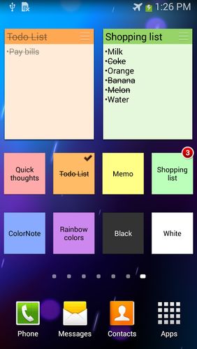 ColorNot: Bloc-notes et notes 