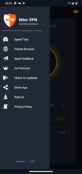 Télécharger l’app Internet et communication Nitro Vpn- Unlimited Free Vpn Proxy gratuit pour les portables et les tablettes Android.