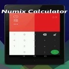 Avec l'app  pour Android téléchargez gratuitement Numix machine à calculer sur le portable ou la tablette.