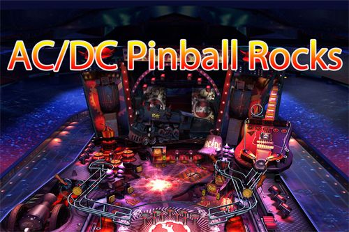 Rock-pinball avec le groupe AC DC 