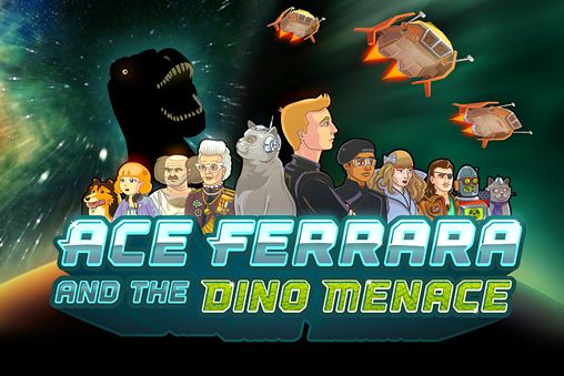 Ace Ferrara et le menace de dinosaures