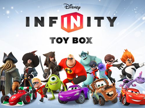 Disney infini: Boîte avec les jouets 