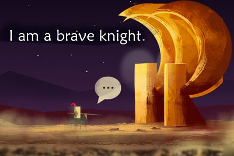Je suin un chevalier courageux  