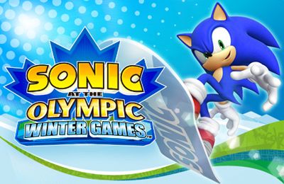 Sonic à Olympiade des Jeux d'Hiver