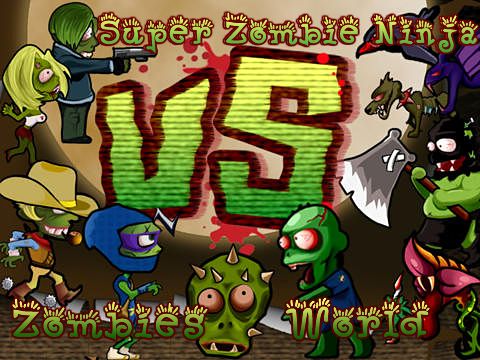 Le super zombie ninjia contre la nation de zombies 