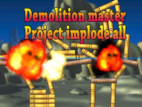 Le Pro de démolitions: le projet d'explosion