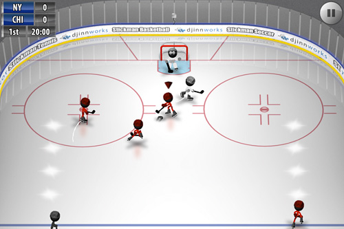 Stickman: Hockey sur glace 